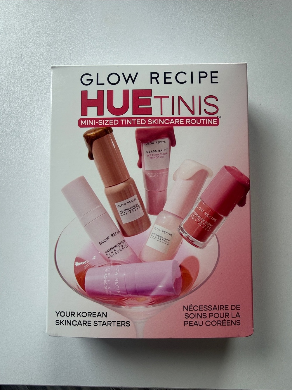 Glow Recipe HUEtinis Mini Tinted Skincare Set - Pink